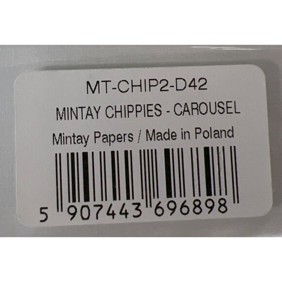 Mintay Chippies Chipboard Decor Elements Carousel Set  MT-CHIP2-D42 - Picture 4 of 4